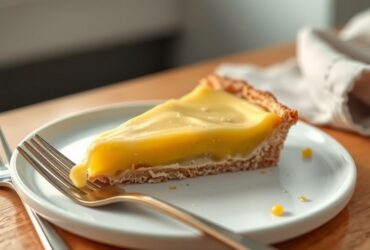 Torta de Limão Saudável: Sem Glúten, Sem Leite e Sem Açúcar