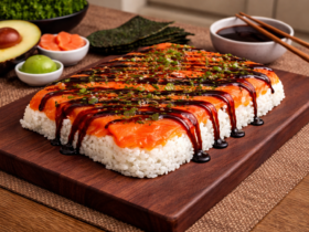 Sushi de Preguiçoso na Travessa (Versão Rápida)