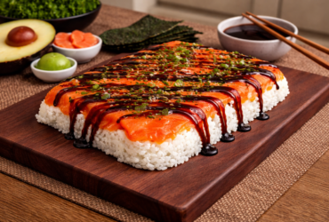 Sushi de Preguiçoso na Travessa (Versão Rápida) 12 Sushi de Preguiçoso na Travessa (Versão Rápida)