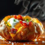 Batata Assada Recheada Clássica