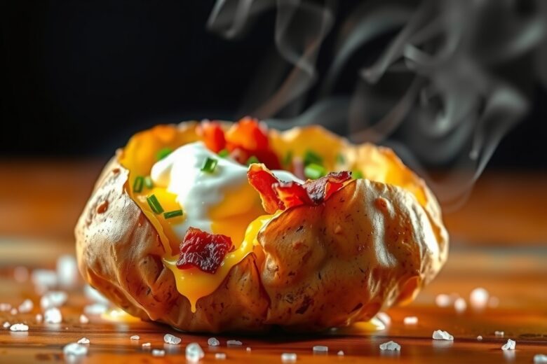 Batata Assada Recheada Clássica