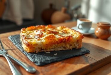 Bolo de Aipim com Coco e Queijo (Mané Pelado)