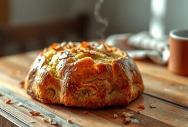 Broa de Fubá com Coco