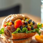 Cachorro-Quente Saudável com Salsicha Caseira de Frango