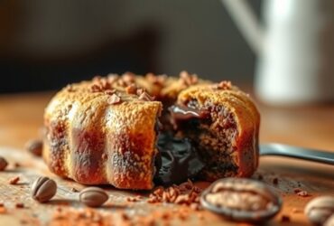 Cuca de Chocolate com Farofa Crocante 12 Cuca de Chocolate com Farofa Crocante