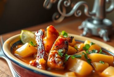 Espinhaço de Porco com Mandioca: A Receita Clássica do Campo 12 Espinhaço de Porco com Mandioca: A Receita Clássica do Campo