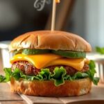 Hambúrguer Saudável Recheado Sem Pão na Air Fryer (Low Carb)