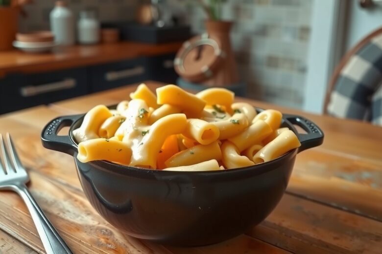 Macarrão Cremoso com Apenas 3 Ingredientes