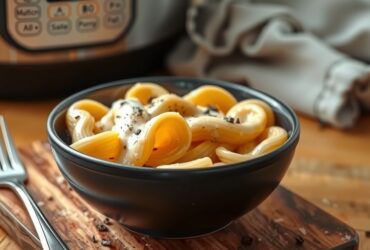 Macarrão Cremoso de Panela de Pressão: Receita Rápida e Prática
