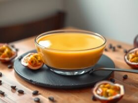 Mousse de Maracujá Cremoso Sem Gelatina