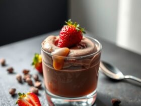 Mousse Sensação Cremoso de Morango e Chocolate 27 Mousse Sensação Cremoso de Morango e Chocolate