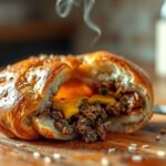 Pão com Carne Moída (Buraco Quente)
