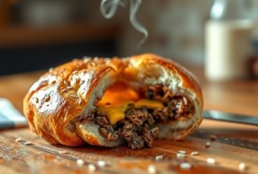 Pão com Carne Moída (Buraco Quente)