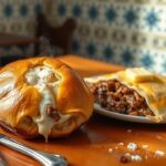 Pão de Fubá Cremoso e Pastelzinho Assado Mineiro