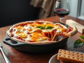 Pizza de Massa Alta com Carne Moída: Receita Caseira e Saborosa