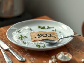 Receita Não Encontrada