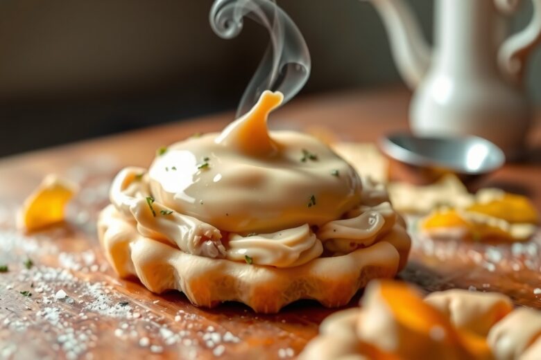 Recheio de Frango Cremoso de Chef para Salgados 1 Recheio de Frango Cremoso de Chef para Salgados