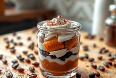 Tiramisù no Pote de Iogurte com Café (Receita Viral Fácil)