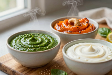 3 Molhos Fáceis e Saudáveis para Transformar Suas Refeições