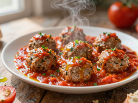 Almôndegas Caseiras Perfeitas com Molho de Tomate Fresco
