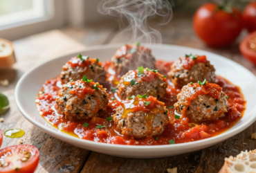 Almôndegas Caseiras Perfeitas com Molho de Tomate Fresco 3 Almôndegas Caseiras Perfeitas com Molho de Tomate Fresco