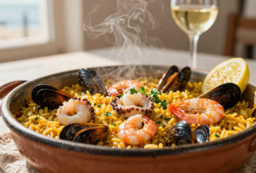 Autêntico Arroz a Banda: Sabor do Mar Mediterrâneo