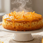 Bolo de Laranja Clássico Fofinho com Calda Cítrica
