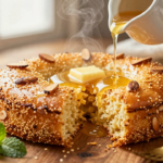 Bolo de Semolina Árabe com Calda Cítrica