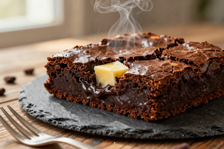 Brownie Clássico: O Segredo da Casquinha Crocante e Interior Úmido