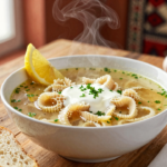 Ciorbă de Burtă Tradicional Romena (Sopa Cremosa de Tripas)