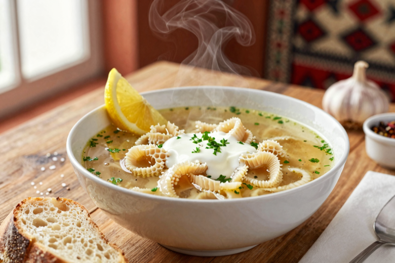 Ciorbă de Burtă Tradicional Romena (Sopa Cremosa de Tripas)