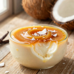 Cocada Cremosa de Coco com Caramelo