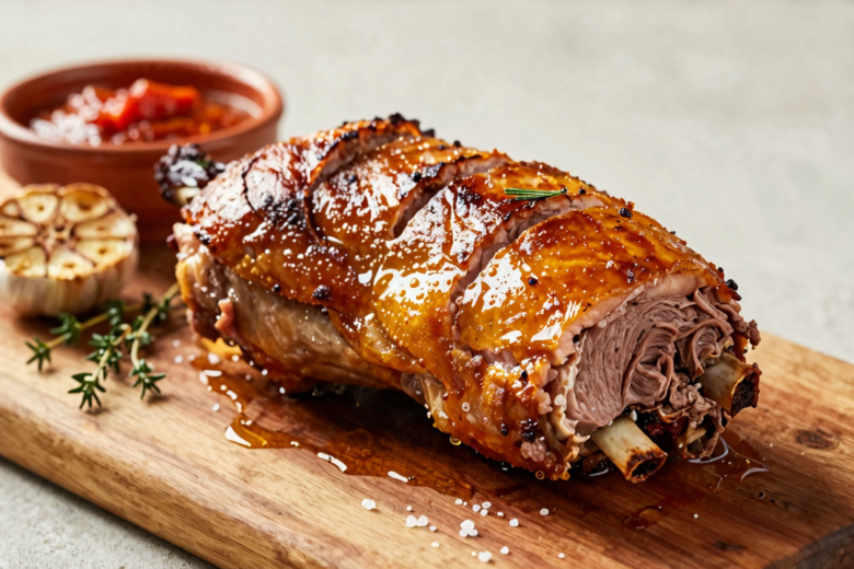 Cochinillo Asado Tradicional (Leitão Assado Espanhol) 1 Cochinillo Asado Tradicional (Leitão Assado Espanhol)