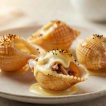 Conchiglione Recheado Clássico com Molho Cremoso