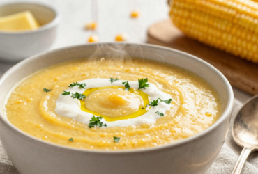 Creme de Milho Cremoso e Tradicional