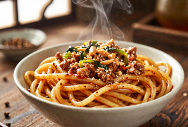 Dan Dan Noodles: O Clássico Picante de Sichuan