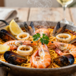 Fideuà Clássica de Frutos do Mar à Valenciana