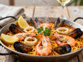 Fideuà Clássica de Frutos do Mar à Valenciana 14 Fideuà Clássica de Frutos do Mar à Valenciana