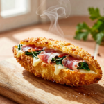 Flamenquín Cordobés Tradicional: O Rolo Crocante de Lombo e Presunto