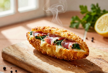 Flamenquín Cordobés Tradicional: O Rolo Crocante de Lombo e Presunto