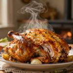 Frango Assado à Moda da Vovó: Suculento e com Sabor de Infância