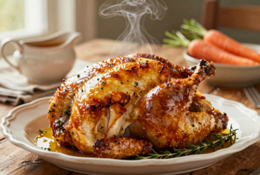 Frango Assado Clássico: Suculento e Tradicional