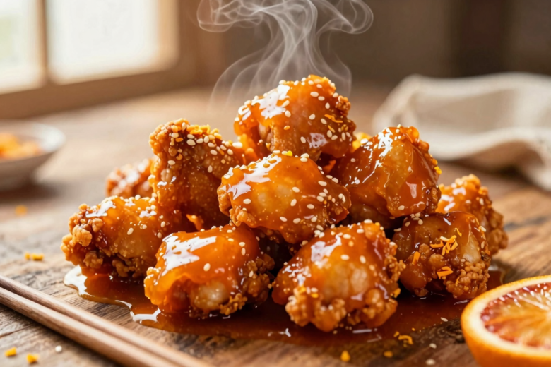 Frango com Laranja Crocante (Orange Chicken)