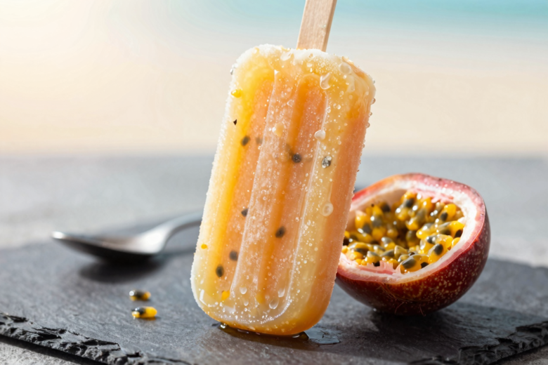 Geladinho Cremoso de Maracujá 1 Geladinho Cremoso de Maracujá