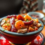Jambalaya Coreano: Fusão Picante de Louisiana e Seul