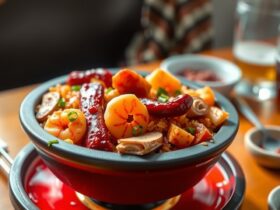 Jambalaya Coreano: Fusão Picante de Louisiana e Seul