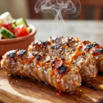 Kebapche Búlgaro: A Salsicha Grelhada de Carne Temperada