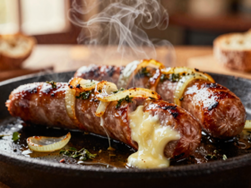 Linguiça à la Fugazzeta: Uma Fusão Ítalo-Argentina Inesperada 6 Linguiça à la Fugazzeta: Uma Fusão Ítalo-Argentina Inesperada