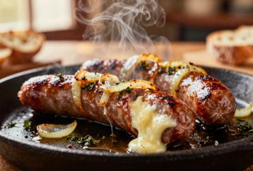 Linguiça à la Fugazzeta: Uma Fusão Ítalo-Argentina Inesperada 12 Linguiça à la Fugazzeta: Uma Fusão Ítalo-Argentina Inesperada