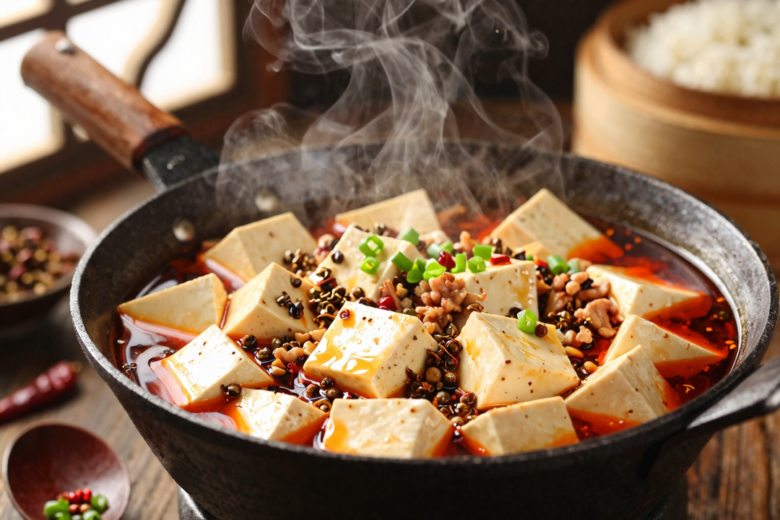 Mapo Tofu Autêntico: O Clássico Picante de Sichuan